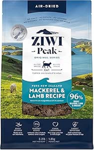 ZIWI ジウィ エアドライキャットフード マッカロー&ラム 1kg