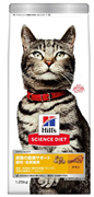 日本ヒルズ サイエンス・ダイエット 猫 尿路の健康サポート 避妊 去勢 成猫 高齢猫 チキン 1.25㎏