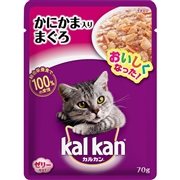 ＫＷＰ６カルカンデリカ１歳かにかま７０ｇ 定価：88円（税込）