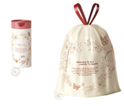 使い捨てゴミ袋  45cm x 45cm  厚手 破れにくい ビニール袋 家庭用 キッチン 掃除用 ゴミ袋 ピンク