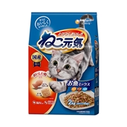 ねこ元気お魚ミックス２Ｋｇ 定価：1,298円（税込）