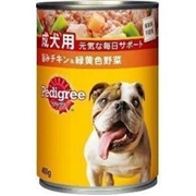 Ｐ７２成犬用チキン＆緑黄色野菜４００ｇ 定価：250円（税込）