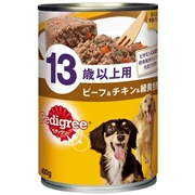 Ｐ１３２ペディグリー１３歳ビーフチキン４００ 定価：250円（税込）