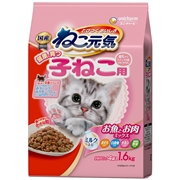 ねこ元気子猫用お魚とお肉ミックス１．６Ｋｇ 定価：1,298円（税込）