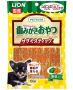 ＰＫつぶつぶチップ入ささみスティック野菜 定価：382円（税込）