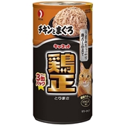 キャネット鶏正チキンとまぐろ１６０ｇ×３ 定価：404円（税込）