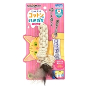 にゃんデントコットンでハミガキスティック 定価：349円（税込）