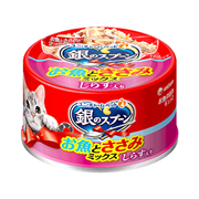 銀のスプーン缶お魚ミックスしらす７０ｇ 定価：162円（税込）