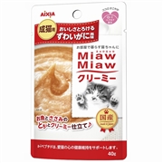 ＭｉａｗＭｉａｗクリーミーパウチずわい４０ｇ 定価：96円（税込）