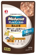 アレルゲンカットパウチ成犬用６０ｇ 定価：140円（税込）