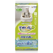 デオトイレふんわり香る消臭・抗菌シート１０枚 定価：1,188円（税込）