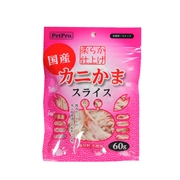 ペットプロカニかまスライス６０ｇ 定価：437円（税込）