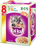 ＫＭＰ７１カルカンＰ子猫用まぐろ７０ｇ×８袋 定価682円