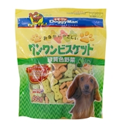 ワンワンビスケット緑黄色野菜４５０ｇ 定価：547円（税込）