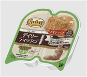ニュートロ キャット デイリー ディッシュ 成猫用 サーモン＆ツナ グルメ仕立てのパテタイプ トレイ 75g