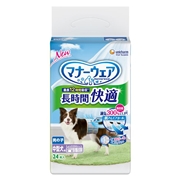 マナーウェア 長時間快適オムツ 男の子用 中型犬用 24枚入