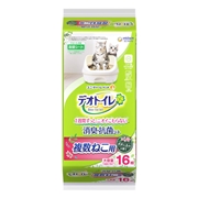 ユニ・チャームペット デオトイレ 複数猫用 香る消臭・抗菌シート ボタニカル １６枚