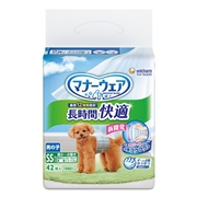 ユニ・チャーム マナーウェア 長時間快適オムツ 男の子用SS 42枚入