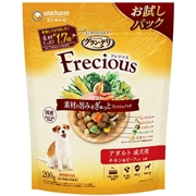 ユニ・チャーム 国産 グラン・デリ Frecious フレシャス アダルト成犬用 チキン＆ビーフ入り 200g