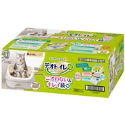 ユニ・チャーム デオトイレ ハーフカバー 本体セット アイボリー