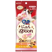 にゃんＳｐｏｏｎ２種ささみ＆サーモン１００ｇ