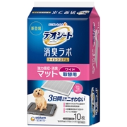 ユニ・チャーム デオシート 消臭ラボ 強吸収・消臭マット ワイド  取替用 10枚
