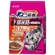 ユニ・チャーム 国産 ねこ元気 下部尿路の健康維持用 10歳頃から まぐろ・かつお・白身魚入り 1.6kg