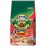 ユニ・チャーム 国産 愛犬元気 パックン 13歳以上用ビーフ・ささみ・緑黄色野菜・小魚入り 2.0kg