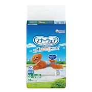 ユニ・チャーム マナーウェア 男の子用 SSサイズ 48枚