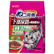 ユニ・チャーム 国産 ねこ元気 下部尿路の健康維持用 1歳～10歳頃までまぐろ・かつお・白身魚入り 1.6kg