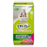 ユニ・チャーム デオトイレ １週間ずっと、ニオイこもらない 消臭・抗菌シ－ト 20枚