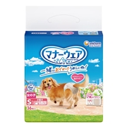 ユニ・チャーム マナーウェア 小型犬 女の子用 Sサイズ 36枚