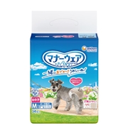 ユニ・チャーム マナーウェア 小～中型犬 女の子用 Ｍサイズ 34枚