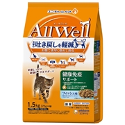ユニ・チャーム 国産 Allwell オールウェル 吐き戻しケア 健康免疫サポート フィッシュ味 1.5㎏