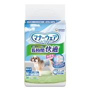 ユニ・チャーム マナーウェア 長時間快適オムツ 男の子用M 36枚