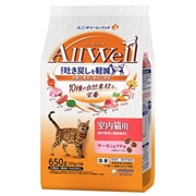 All Well 10種の自然素材 室内猫用 サーモン＆ツナ味 650g
