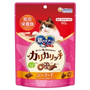 銀のスプーン おいしい顔が見られるおやつ カリカリッチ 総合栄養食シーフード 60g