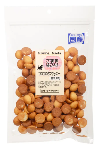 エースプロダクツ ご褒美はこれ! コロコロミニクッキー豆乳入り 100g