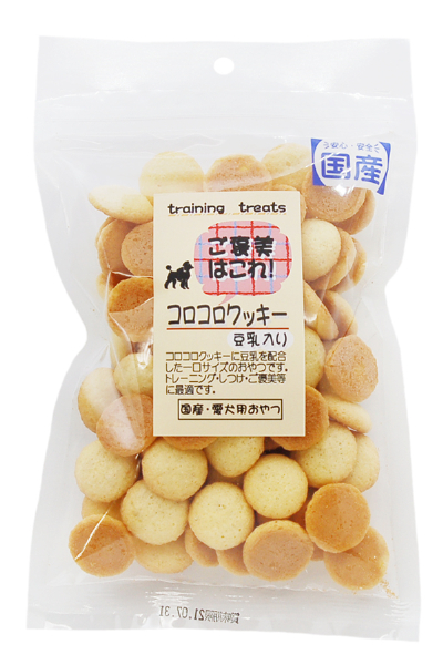 エースプロダクツ ご褒美はこれ! コロコロクッキー豆乳入り 60g