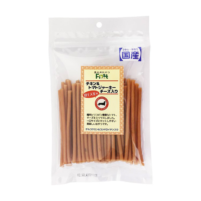 エースプロダクツ First チキン＆トマトジャーキー チーズ入り 170g