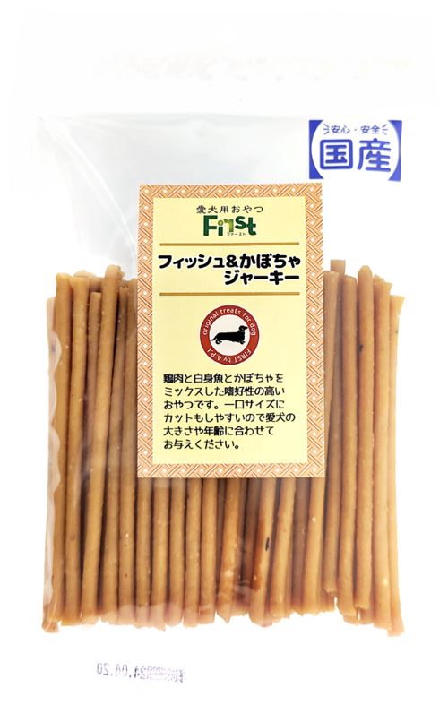 エースプロダクツ First フィッシュ＆かぼちゃジャーキー 170g