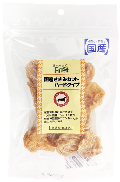 エースプロダクツ First 国産ささみ カット ハードタイプ 60g