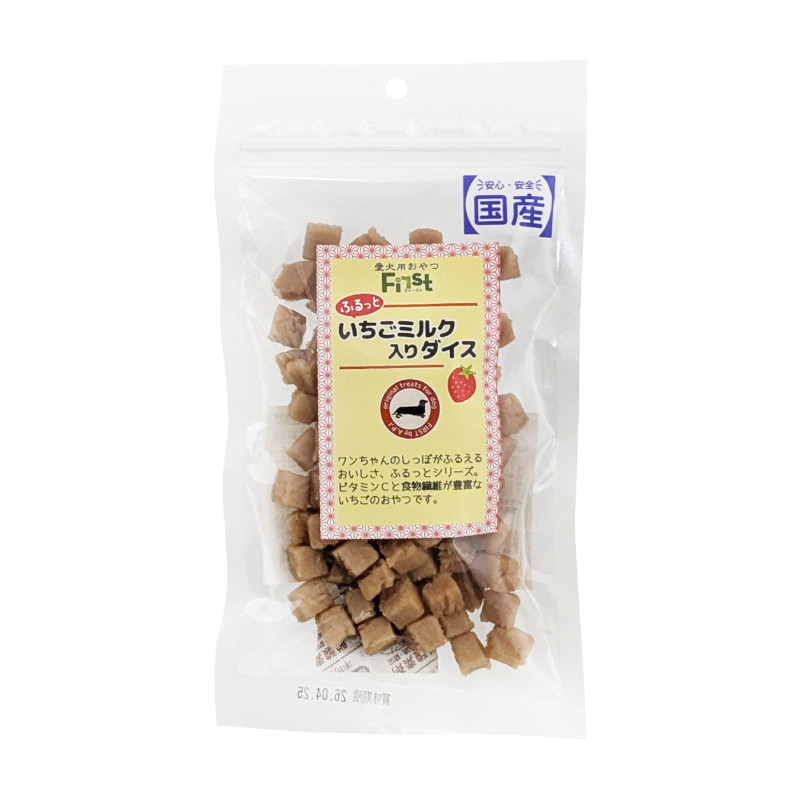 エースプロダクツ First ふるっと いちごミルク入りダイス 100g