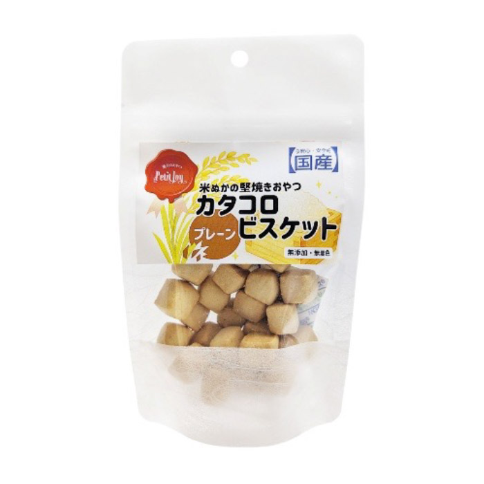 エースプロダクツ Petit Joy カタコロビスケット プレーン 40g