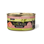 QIX アボ・ダーム 猫缶 セレクトカット サーモンコンソメ 85g