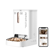 PETKIT(ペットキット) YUMSHARE DUAL-HOPPER  with Camera Smart Pet Feeder　カメラ付き給餌器(タンク容量：5L)  P591
