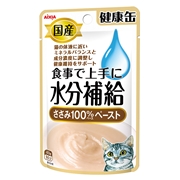 アイシア 国産 健康缶パウチ 食事で上手に水分補給 ささみ100％ ペースト 40g