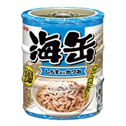 海缶ミニ３Ｐしらす入りかつお６０Ｇ×３