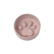 アライブ 肉球型 早食い防止 フードボウル ピンク(陶器)