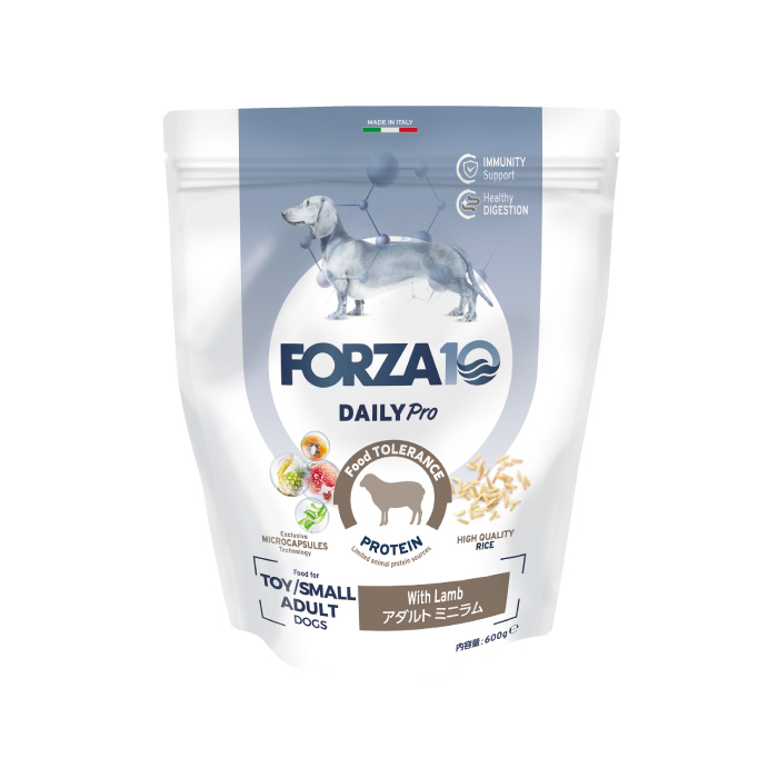 Forza10 デイリープロ アダルト ミニ ラム 600g